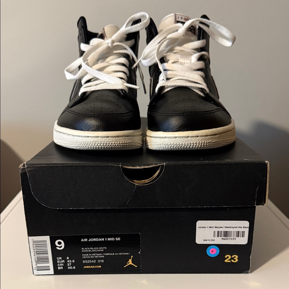 The Jordan 1 Mid Maybe I Destroyed The Game